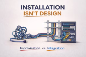 Building technology infrastructure engineering before installation